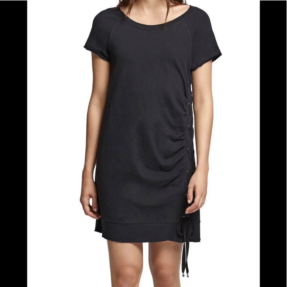 Sanctuary Side Lace Jersey Dress